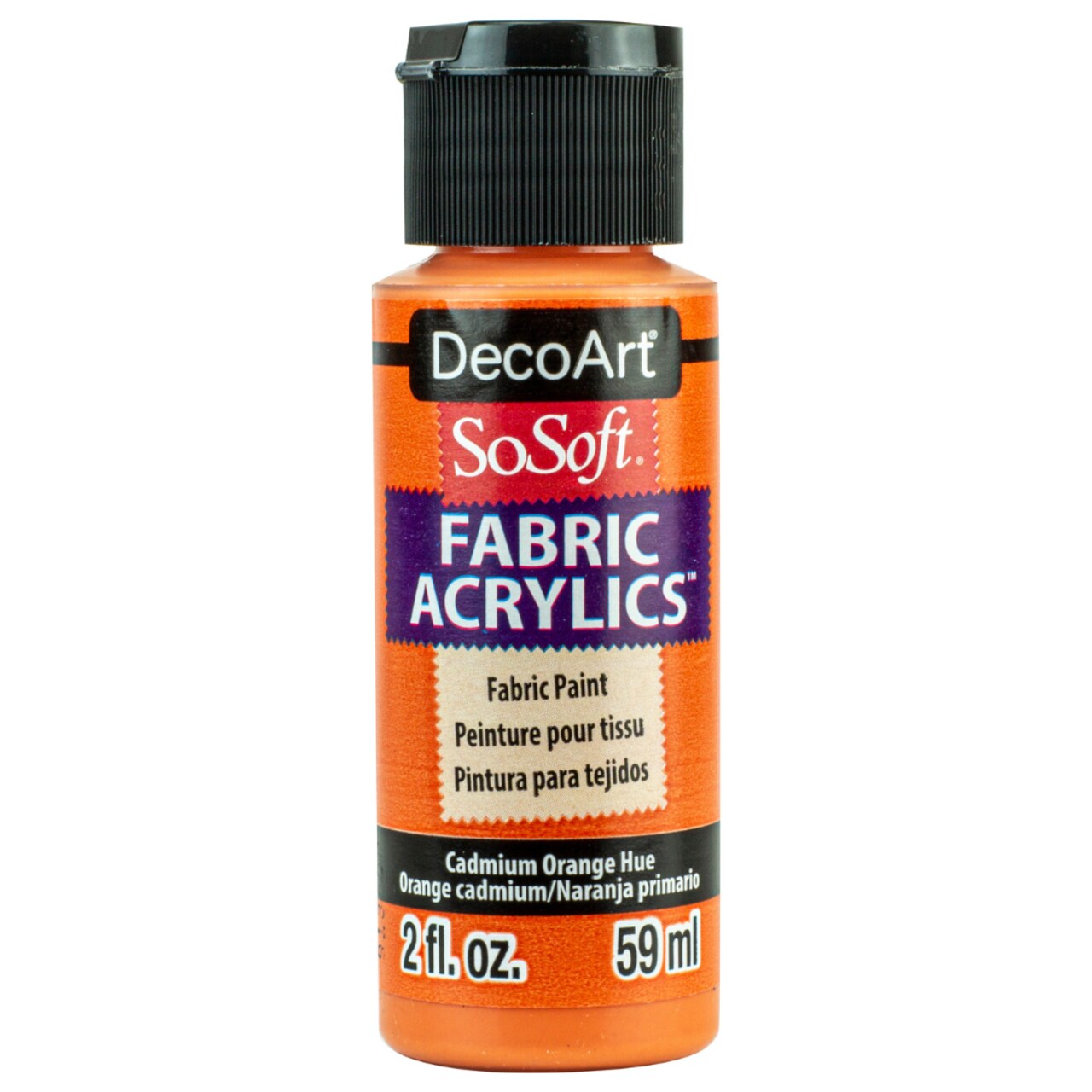DecoArt SoSoft Fabric Paint 2oz – The Ultimate Soft, Flexible, Machine Washable Acrylic Paint for Clothing, Canvas Shoes, Tote Bags & DIY Crafts